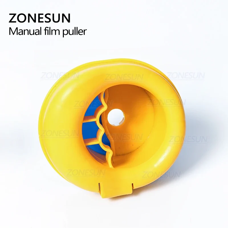 ZONESUN Small Hand Stretch PVC Cling Film Wrap Dispenser Brake Function Food Wrap Pallet Film Tool Factory Packing