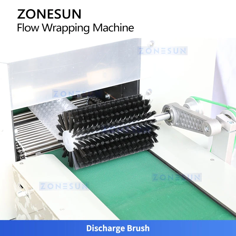 ZONESUN ZS-ZB350S Servo Horizontal Flow Anti Tamper Wrapper Bubble Film
